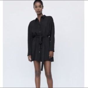 NWT Zara belted dress